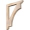 Ekena Millwork Westlake Slat Smooth Bracket, Douglas Fir, 3 1/2"W x 32"D x 40"H BKT04X32X40WTL06SDF - alternate 1